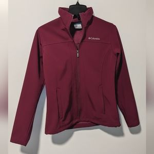 Columbia Soft Shell Jacket in Marionberry XS